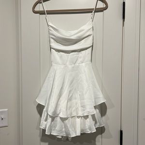 Hello Molly white romper